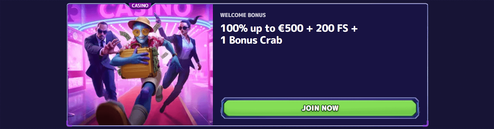 Alf Casino Welcome Offer in Ireland