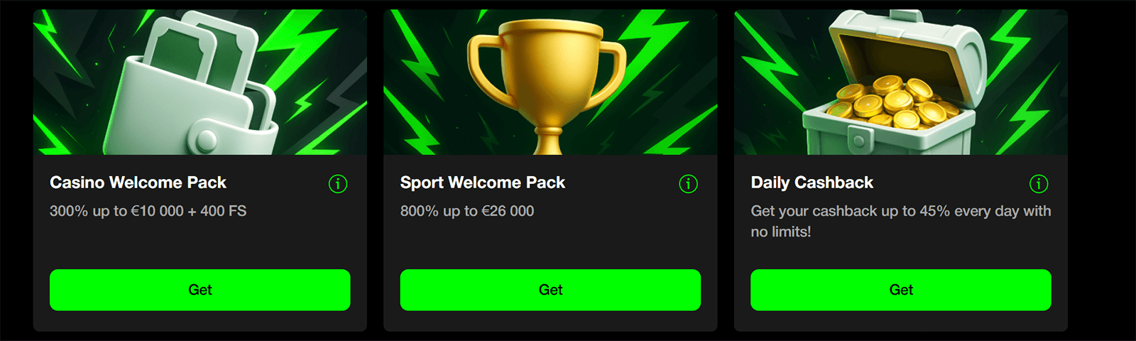 Blitz Bet Casino Bonuses