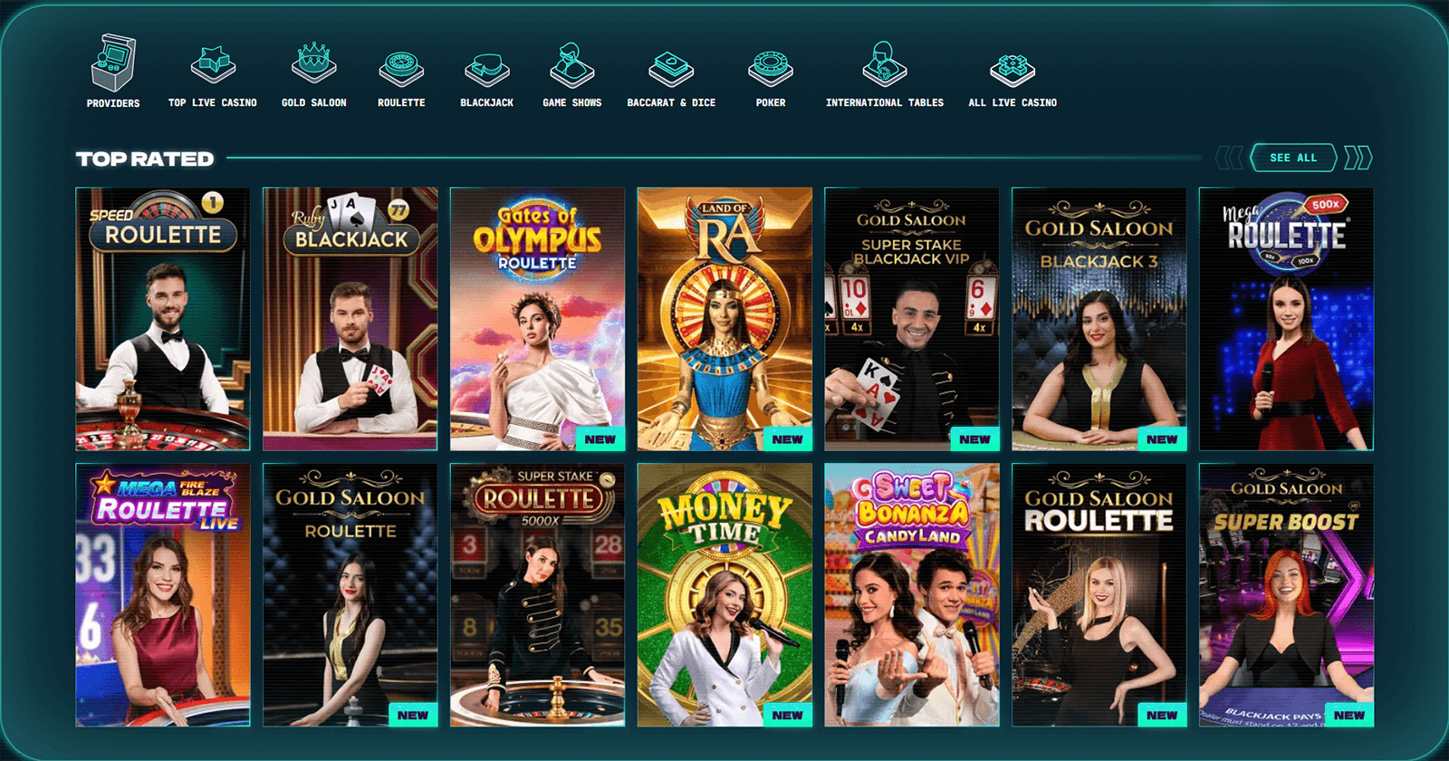 PowerUp Live Casino in Ireland