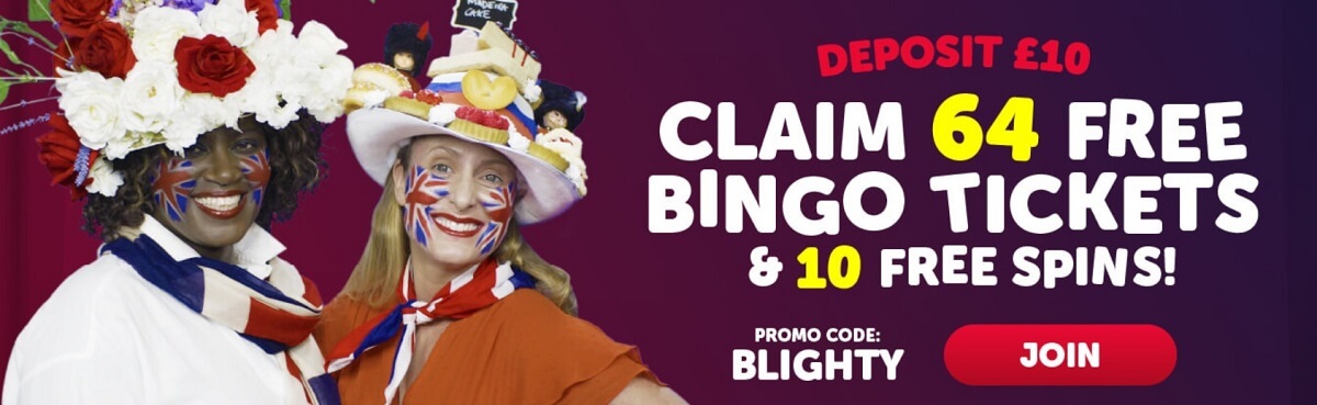 blighty bingo bonus