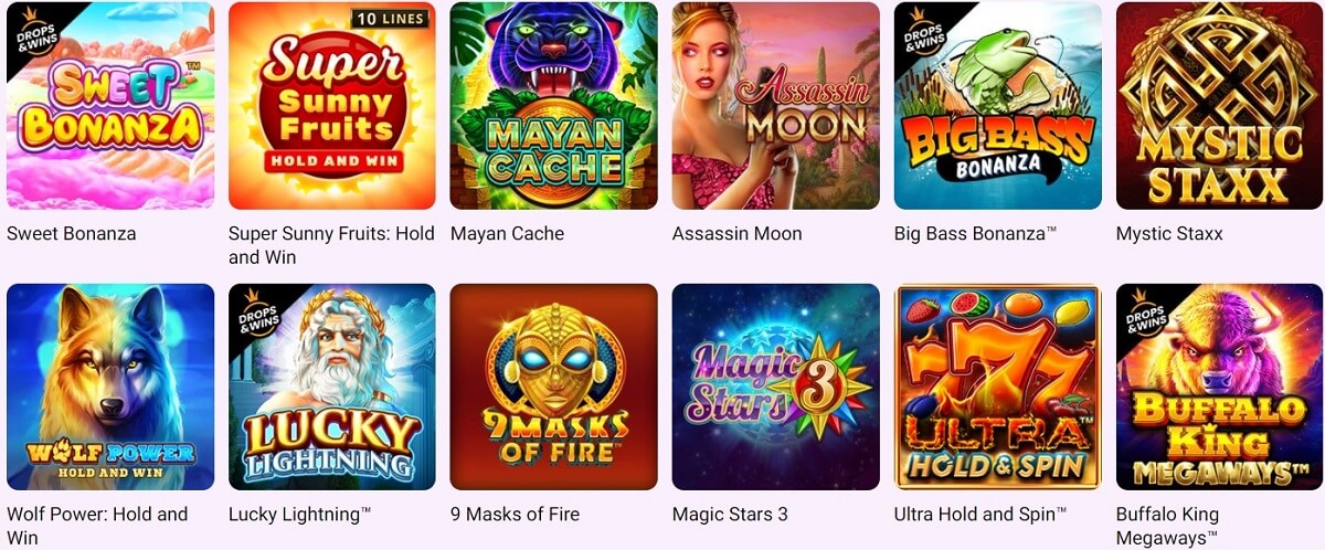 online slots on Boo Casino