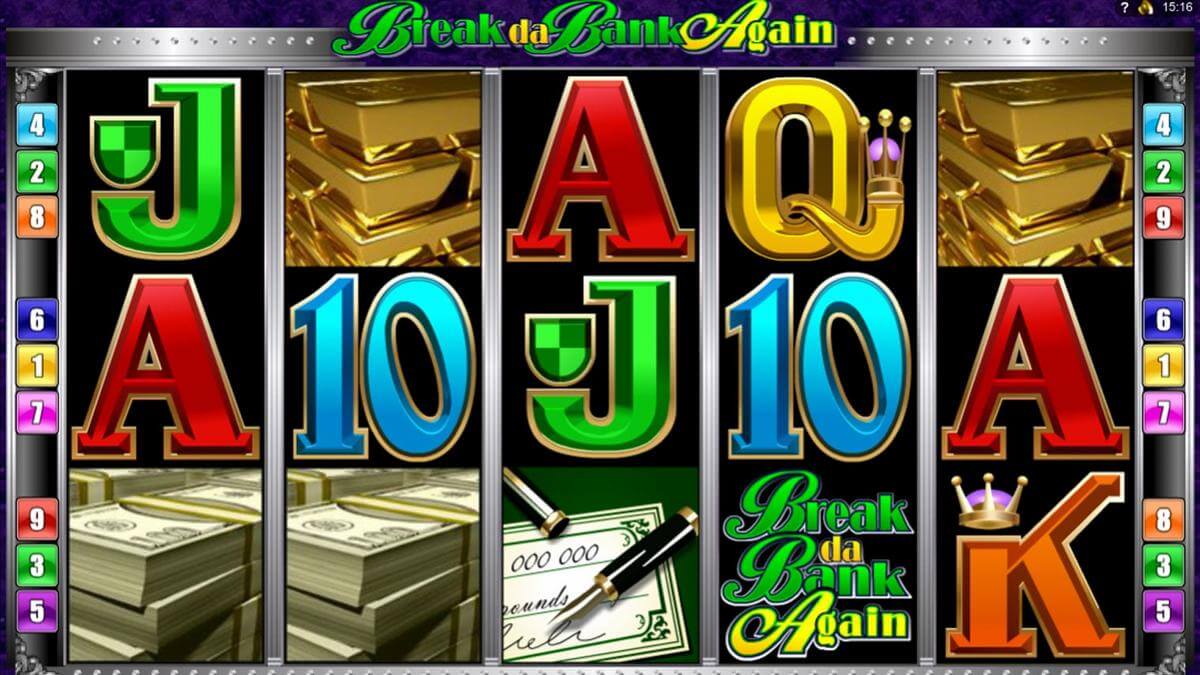 break da bank again slot gameplay