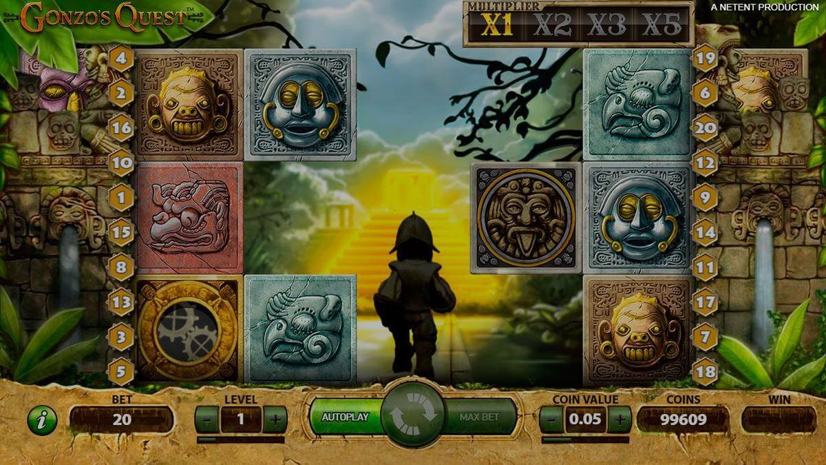 gonzo's quest slot gameplay
