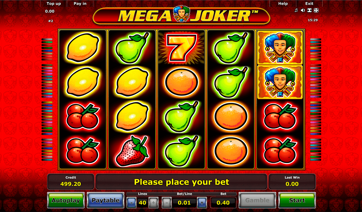 mega joker novomatic