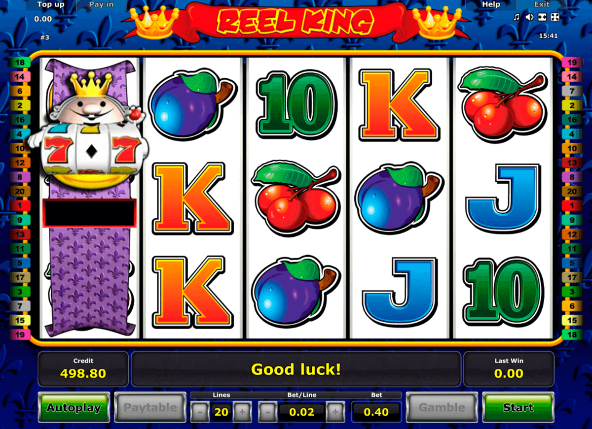 reel king novomatic